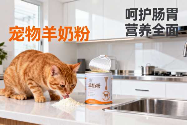 宠物羊奶粉展示